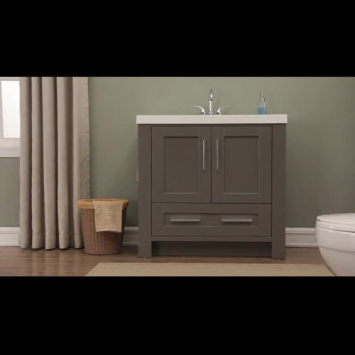 Ebern Designs Cedeno 35" Single Bathroom Vanity Set & Reviews Wayfair